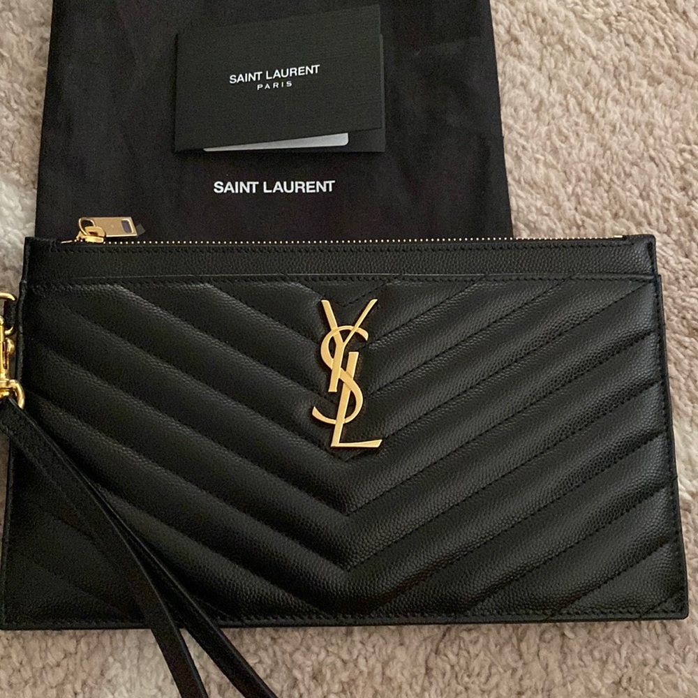 COPY - Brand NWT YSL Wristlet